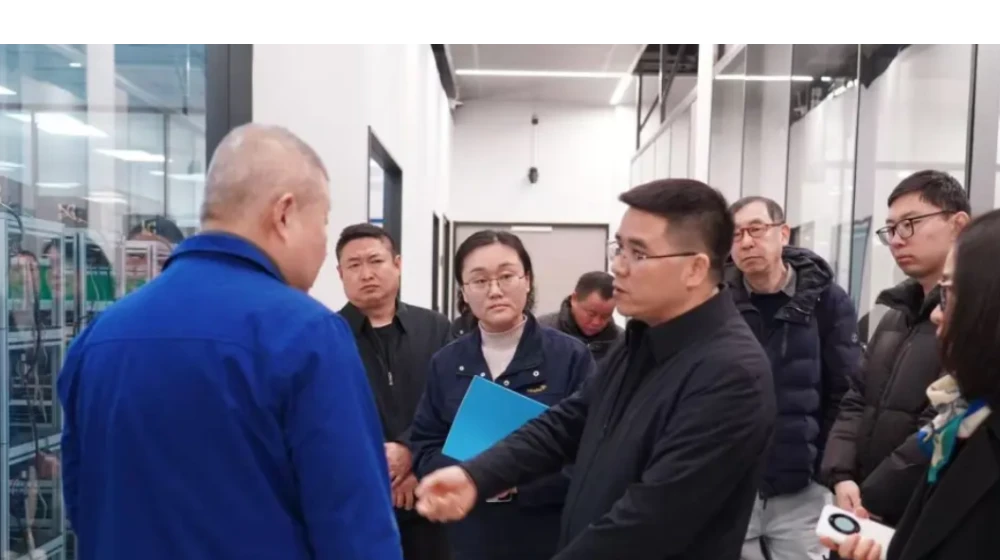 杭州市科技局局长楼秀华一行调研雷速官方网站-雷速（中国）科技